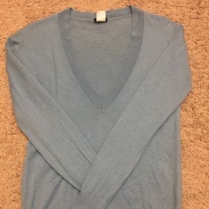J.Crew Silk/Cashmere V-neck sweater